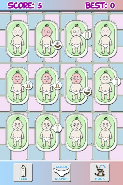 Dirty Diapers - Gameplay